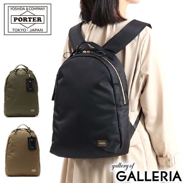 素材ちびさん PORTER GIRL SHEA DAYPACK BLACK 黒