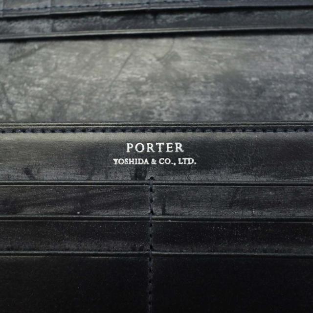 ポーター ビル ブライドル ロングウォレット 185-02252 長財布 吉田カバン PORTER 財布 BILL BRIDLE レザー 本革 革 日本製 小銭入れ付き ブライドルレザー メンズ レディース_17