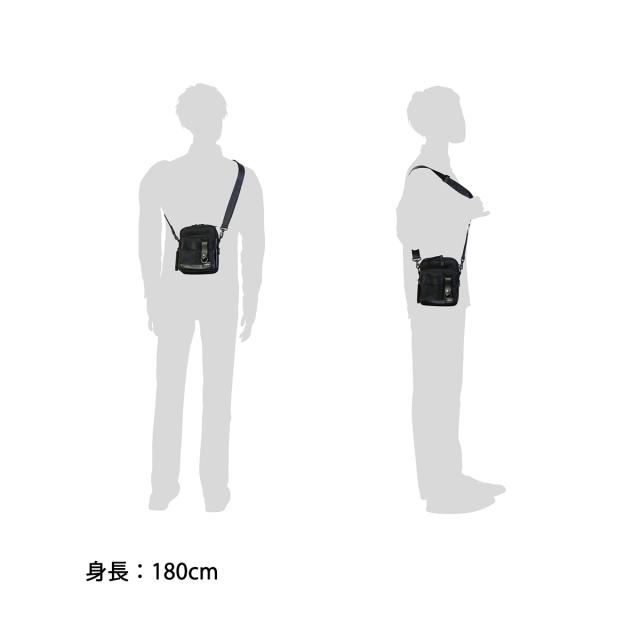 ポーター ヒート ショルダーバッグ 703-06977 吉田カバン PORTER HEAT SHOULDER BAG ミニショルダー 斜めがけ メンズ_5