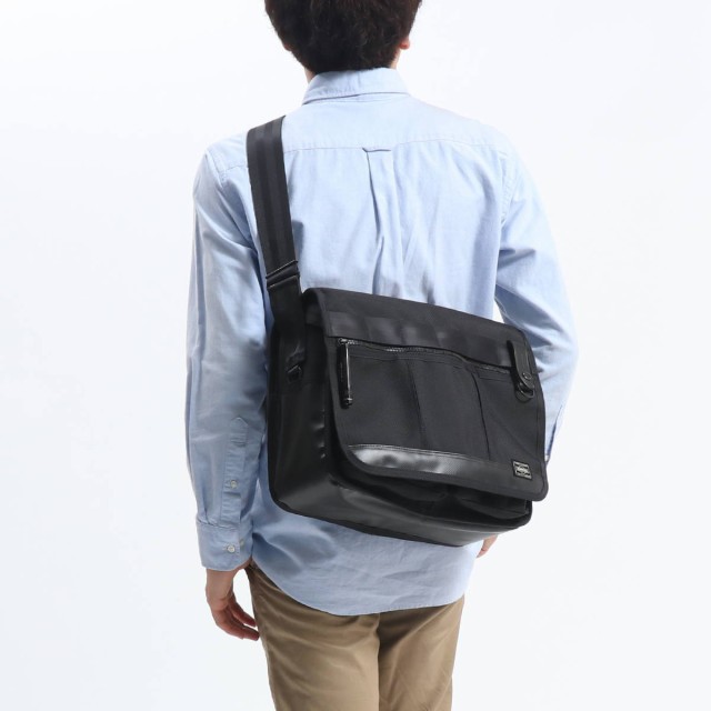 ポーター ヒート ショルダーバッグ 703-06973 吉田カバン PORTER HEAT SHOULDER BAG 斜めがけ 大きめ A4  カジュアル ナイロン メンズ レ｜au PAY マーケット