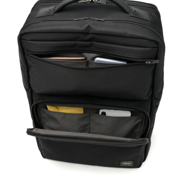 ポーター プロテクション デイパック 681-17977 リュック 吉田カバン PORTER PROTECTION DAYPACK ビジネスバッグ 大容量 大きめ A4 B4 ノートPC 通勤 抗菌 防水性 日本製 メンズ_10