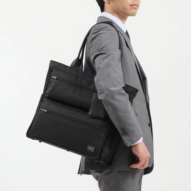 ポーター プロテクション トートバッグ 681-17979 吉田カバン PORTER PROTECTION TOTE BAG トート ファスナー付き ビジネスバッグ A4 PC収納 13インチ 自立 抗菌 通勤 メンズ_5