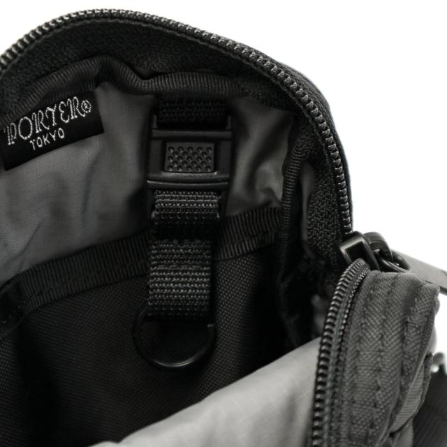 【超美品】PORTER ポーターフラッシュ ショルダーバッグ（ブラック） FLASH（PORTER） ポーター フラッシュ ショルダーバッグ 689