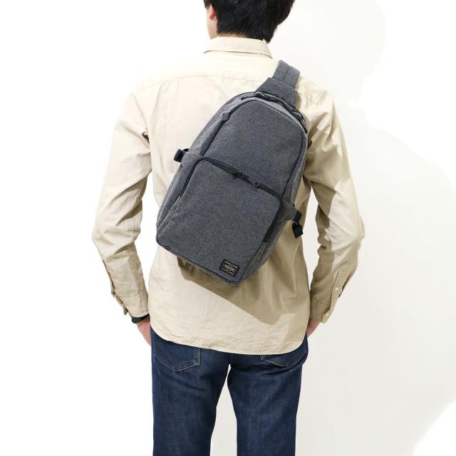 ポーター ファンクション スリングショルダーバッグ 691-19624 ボディバッグ 吉田カバン PORTER ワンショルダー FUNCTION 斜めがけバッグ ナイロン B5 日本製 メンズ レディース_2
