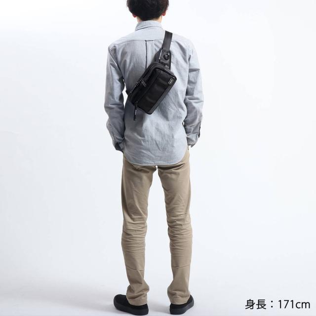 ポーター ヒート ウエストバッグ 703-07972 ボディバッグ 吉田カバン PORTER HEAT WAIST BAG 斜めがけ 小さめ 日本製 メンズ_3