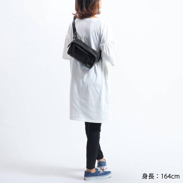 ポーター ヒート ウエストバッグ 703-07972 ボディバッグ 吉田カバン PORTER HEAT WAIST BAG 斜めがけ 小さめ 日本製 メンズ_5