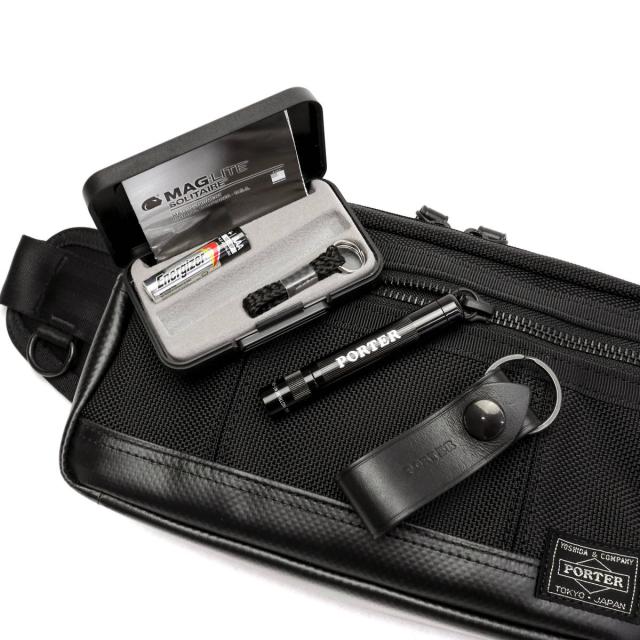 ポーター ヒート ウエストバッグ 703-07972 ボディバッグ 吉田カバン PORTER HEAT WAIST BAG 斜めがけ 小さめ 日本製 メンズ_18