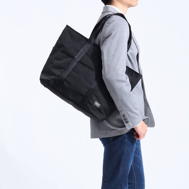 ポーター ハイブリッド トートバッグ 737-17801 吉田カバン PORTER HYBRID TOTE BAG A4 B4 ナイロン  ファスナー付き 通勤 通勤バッグ メ｜au PAY マーケット