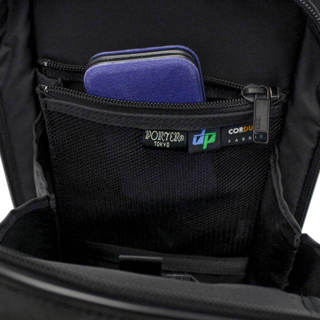PORTER ブラック ハイブリッドスリングショルダーバッグ PORTER ブラック ハイブリッドスリングショルダーバッグ