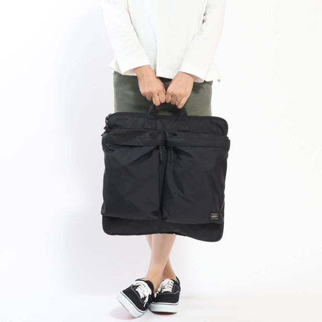 ポーター フォース 2WAYヘルメットバッグ(S) 855-05456 ショルダーバッグ 吉田カバン PORTER FORCE 2WAY HELMET BAG(S) メンズ レディース ブランド 大きめ 斜めがけ ナイロン 軽量 2WAY B4 A4 日本製_5