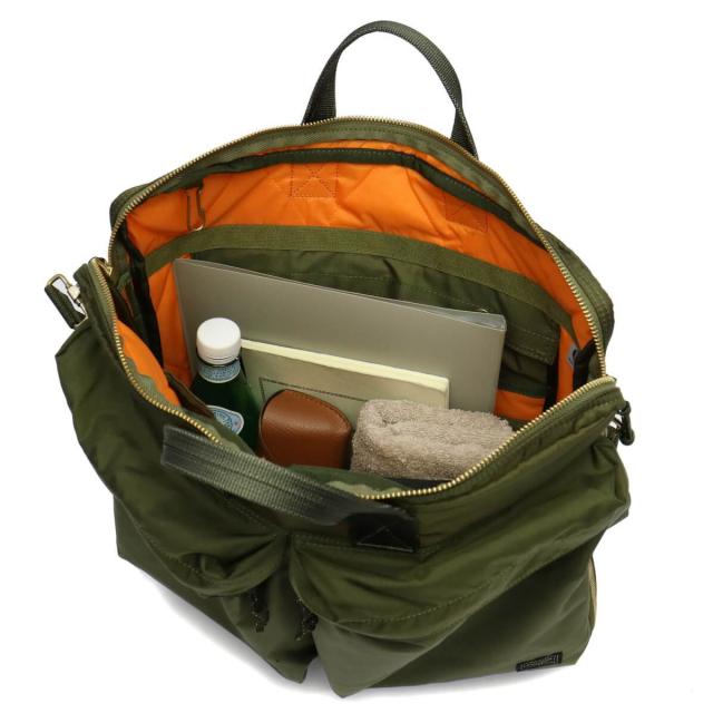 ポーター フォース 2WAYヘルメットバッグ(S) 855-05456 ショルダーバッグ 吉田カバン PORTER FORCE 2WAY HELMET BAG(S) メンズ レディース ブランド 大きめ 斜めがけ ナイロン 軽量 2WAY B4 A4 日本製_7