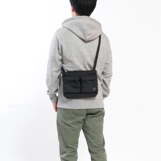 ポーター フォース ショルダーバッグ 855-05458 吉田カバン PORTER FORCE SHOULDER BAG 斜めがけ 小さめ カジュアル ミリタリー ナイロン メンズ レディース_4