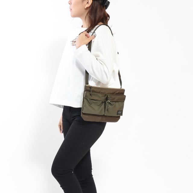 ポーター フォース ショルダーバッグ 855-05458 吉田カバン PORTER FORCE SHOULDER BAG 斜めがけ 小さめ カジュアル ミリタリー ナイロン メンズ レディース_5