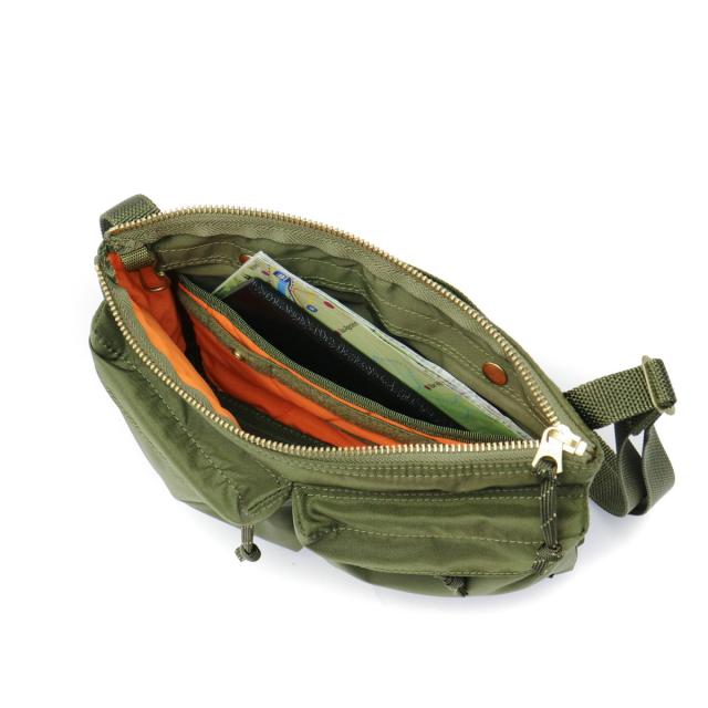 ポーター フォース ショルダーバッグ 855-05458 吉田カバン PORTER FORCE SHOULDER BAG 斜めがけ 小さめ カジュアル ミリタリー ナイロン メンズ レディース_11