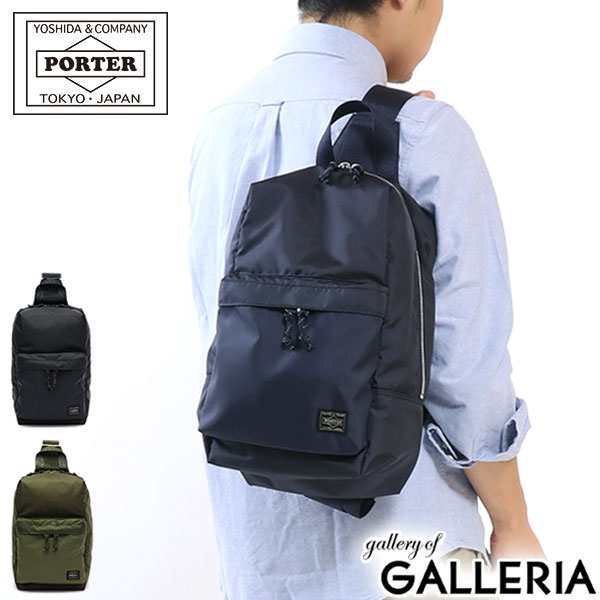 ポーター PORTER スリングショルダー ボディバッグ ネイビー