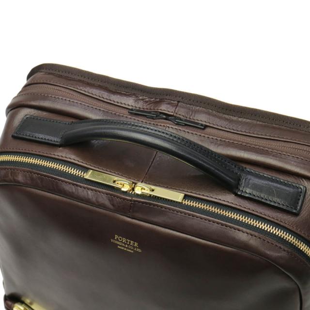 ポーター クラーク デイパック 034-03197 リュックサック 吉田カバン PORTER バッグ CLERK DAYPACK メンズ 本革 B4 メンズ ビジカジ_17