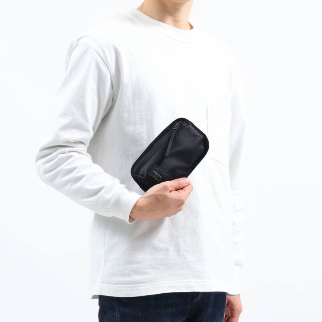 ポーター コンパート ポーチ 538-16169 小物入れ 吉田カバン PORTER COMPART POUCH ミニポーチ 小さい アウトドア  カラビナ付き カジュア｜au PAY マーケット