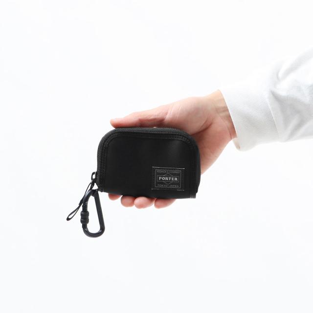 ポーター コンパート コイン ＆ カードケース 538-16172 小銭入れ 吉田カバン PORTER 財布 COMPART COIN & CARD CASE コインケース 仕切り カラビナ付き カジュアル メンズ レディース 日本製_8