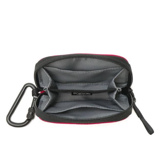 ポーター コンパート コイン ＆ カードケース 538-16172 小銭入れ 吉田カバン PORTER 財布 COMPART COIN & CARD CASE コインケース 仕切り カラビナ付き カジュアル メンズ レディース 日本製_13