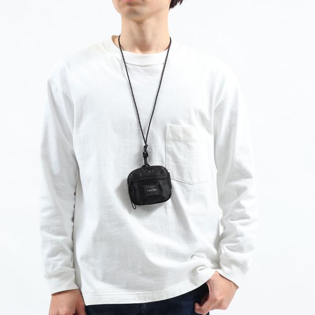 ポーター コンパート コイン ＆ カードケース 538-16173 ネックウォレット 吉田カバン PORTER COMPART COIN & CARD CASE 小銭入れ ミニ財布 日本製 メンズ レディース_8
