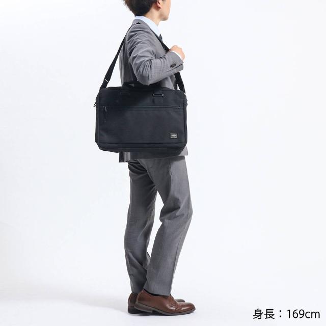 ポーター クリップ 2WAYブリーフケース 550-08959 ビジネスバッグ 吉田カバン PORTER CLIP BRIEFCASE ショルダー ビジネス 2層式 A4 通勤 メンズ レディース_4