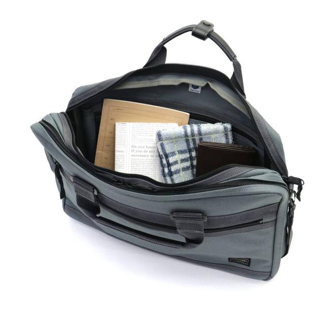 ポーター クリップ 2WAYブリーフケース 550-08959 ビジネスバッグ 吉田カバン PORTER CLIP BRIEFCASE ショルダー ビジネス 2層式 A4 通勤 メンズ レディース_8
