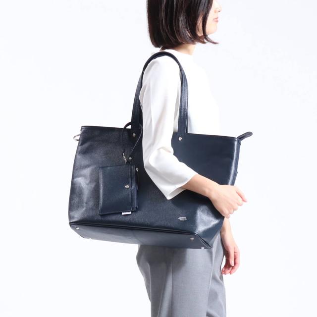ポーター リンク トートバッグ(L) 321-02805 ビジネスバッグ 吉田カバン PORTER LINK TOTE BAG(L) ビジネス 通勤 ファスナー付き A4 B4 大容量 本革 レザー ブランド メンズ_4