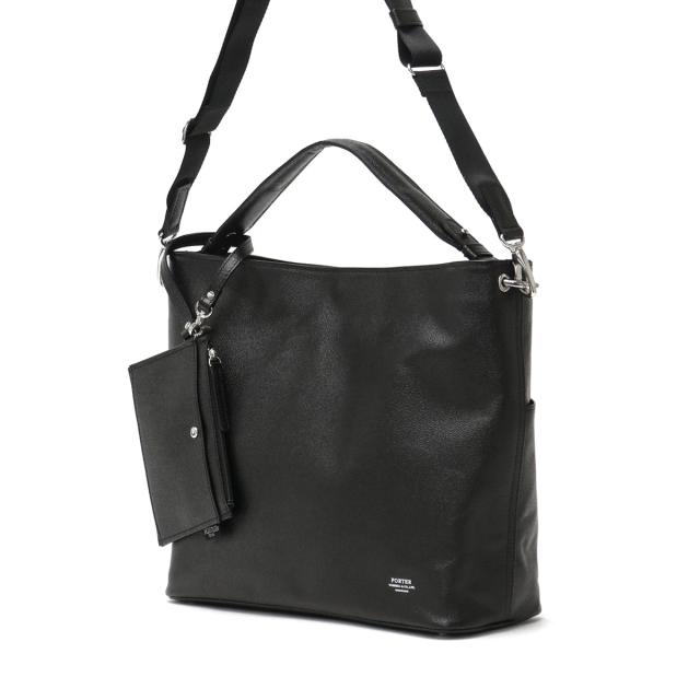 ポーター リンク 2WAYショルダーバッグ(S) 321-02808 ショルダーバッグ 吉田カバン PORTER LINK 2WAY SHOULDER BAG(S) 斜めがけ A4 レザー 本革 メンズ レディース