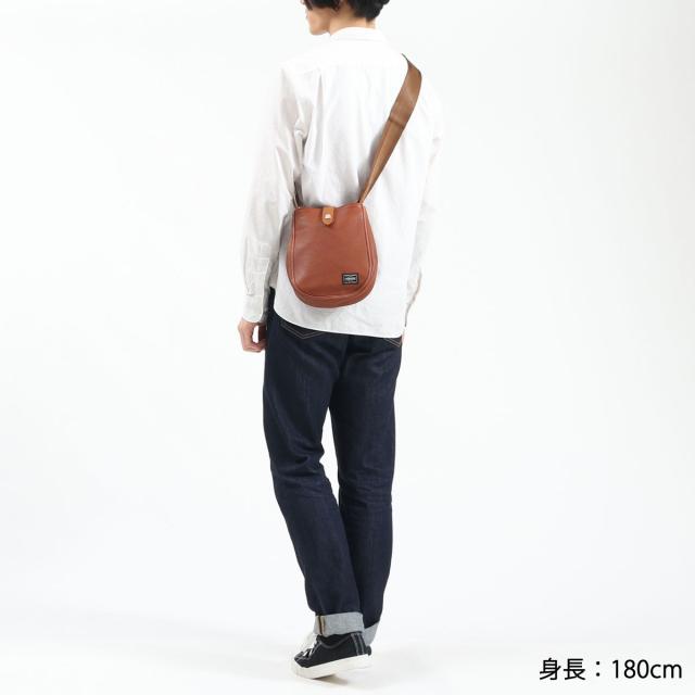 ポーター シスコ ショルダーバッグ(L) 120-03307 吉田カバン PORTER CISCO SHOULDER BAG(L) 斜めがけ ミニショルダー 革 本革 レザー 日本製 メンズ レディース_7