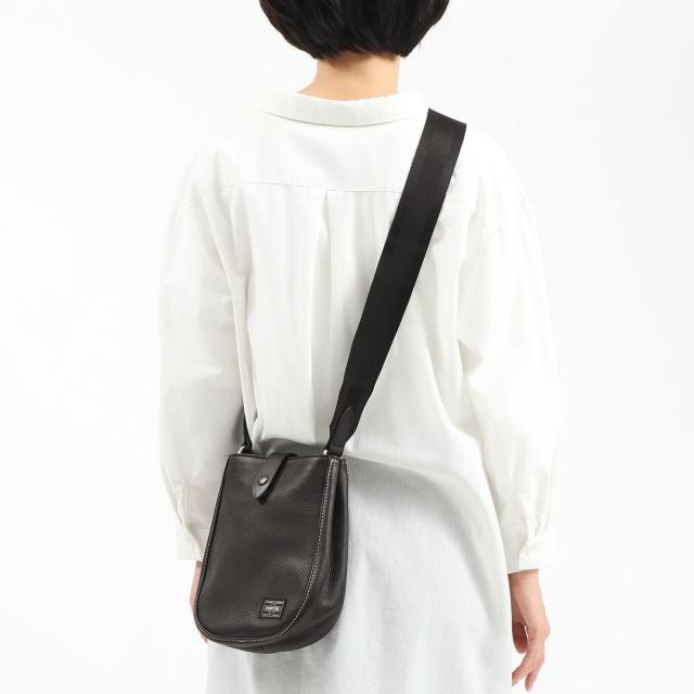 ポーター シスコ ショルダーバッグ(L) 120-03307 吉田カバン PORTER CISCO SHOULDER BAG(L) 斜めがけ ミニショルダー 革 本革 レザー 日本製 メンズ レディース_8