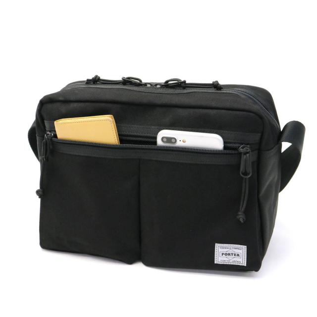 ポーター スイッチ ショルダーバッグ(L) 874-19673 ショルダー 吉田カバン PORTER SWITCH SHOULDER BAG(L) 斜めがけ コットン ブラック カジュアル 撥水 メンズ レディース_10