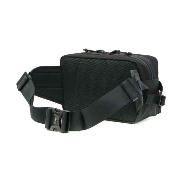 ポーター スイッチ ウエストバッグ 874-19676 ボディバッグ 吉田カバン PORTER SWITCH WAIST BAG 斜めがけ コットン ブラック カジュアル 撥水 メンズ レディース_6