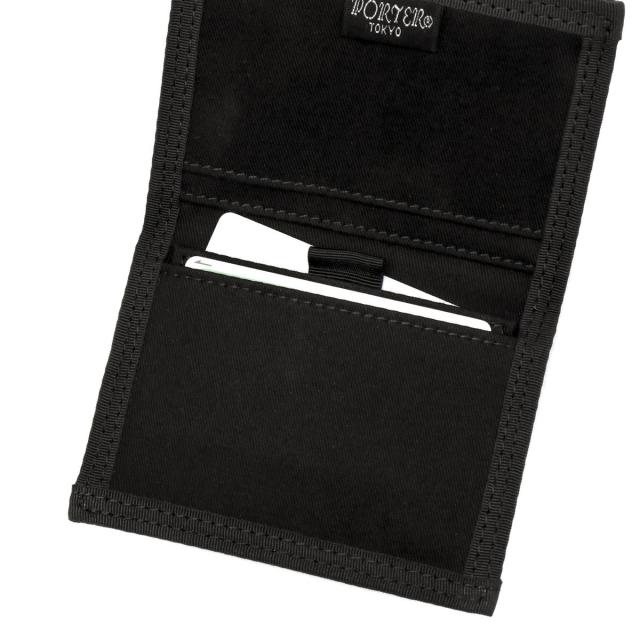 ポーター ドローイング カードケース 650-08617 名刺入れ 吉田カバン PORTER DRAWING CARD CASE 二つ折り 帆布 メンズ レディース_10