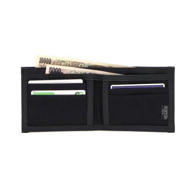 ポーター ドローイング ウォレット 650-09781 二つ折り財布 吉田カバン PORTER DRAWING WALLET 小銭入れなし スリム 薄い 日本製 メンズ レディース_8