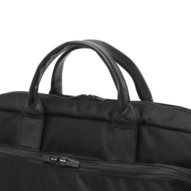 ポーター タイム 2WAYブリーフケース(L) 655-08298 ビジネスバッグ 吉田カバン PORTER TIME 2WAY BRIEFCASE(L) 薄マチ ショルダー A4 ビジネス 通勤 通勤バッグ 出張 撥水 軽量 メンズ_14