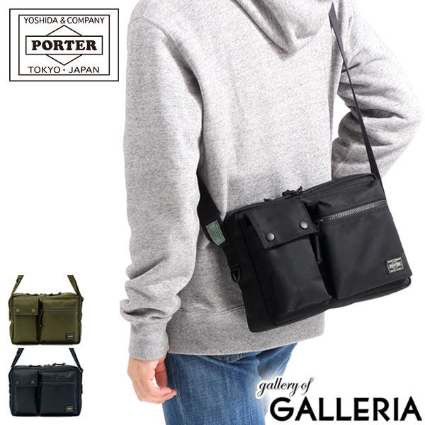 バッグ PORTER / UNIT SHOULDER BAG BLACK UNIT(ユニット) SHOULDER BAG | 吉田カバンホームページ
