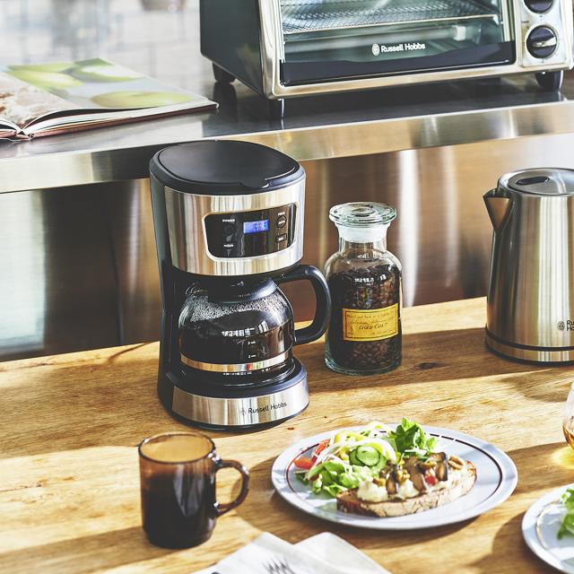 【商品レビューで＋5％】【正規品1年保証】ラッセルホブス コーヒーメーカー Russell Hobbs ベーシックドリップ コーヒー 保温 7620JP_6