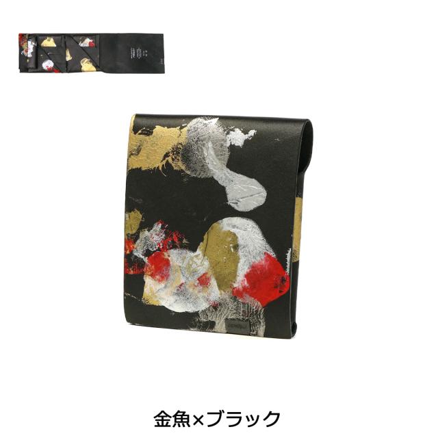 【商品レビューで＋5％】所作 財布 Shosa ショサ 三つ折り財布 コンパクト handpaint ショート2.0 本革 薄型 日本製 sho-sh2c-handpaint_3