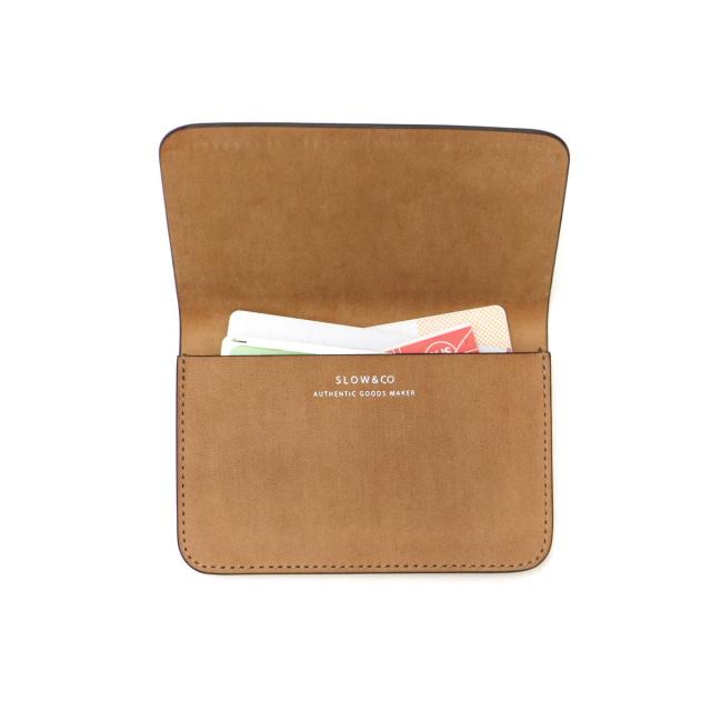 商品レビューで＋5％】スロウ カードケース SLOW cordovan card case