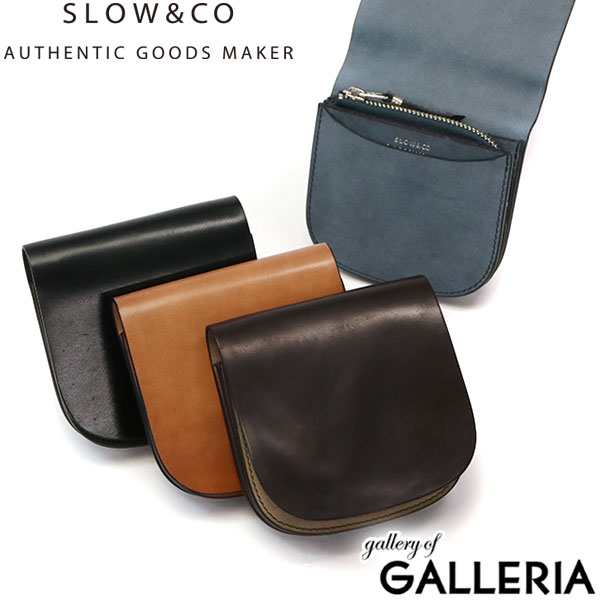 【商品レビューで＋5％】スロウ ミニ財布 SLOW cordovan round mini wallet 本革 日本製 SO777Jの通販は