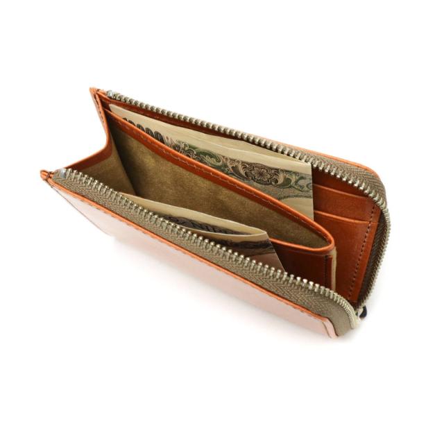 【商品レビューで＋5％】スロウ SLOW bridle ミニ財布 L字ファスナー Lzip mini wallet 小銭入れあり ブライドルレザー 日本製 SO793J_10