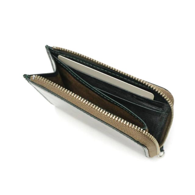 【商品レビューで＋5％】スロウ SLOW bridle ミニ財布 L字ファスナー Lzip mini wallet 小銭入れあり ブライドルレザー 日本製 SO793J_14