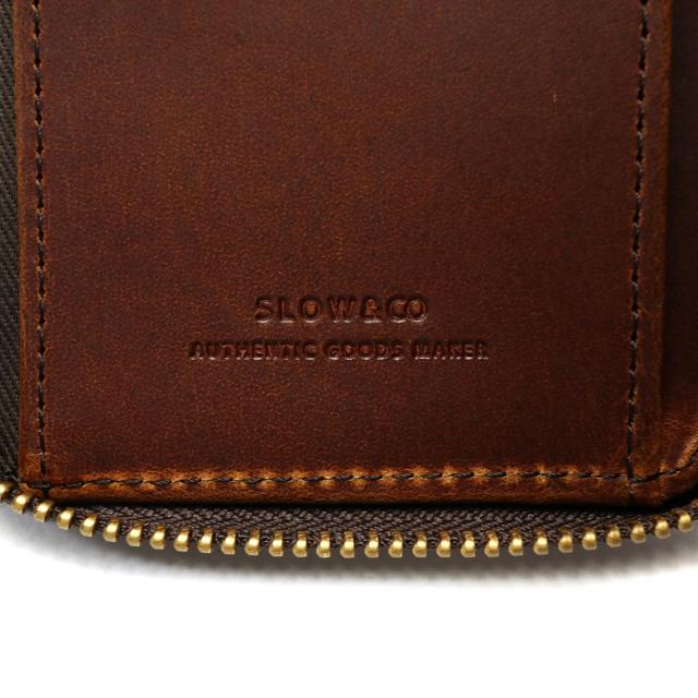 【商品レビューで＋5％】スロウ 財布 SLOW 二つ折り財布 box型小銭入れ herbie ハービー mini round wallet メンズ レディース SO737I　xmas_pair_02_16
