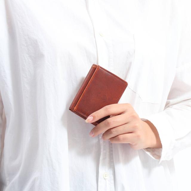 【商品レビューで＋5％】スロウ 財布 SLOW 三つ折り財布 box型小銭入れ herbie ハービー hold mini wallet メンズ レディース SO739I_5