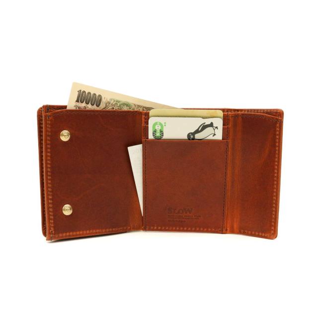 【商品レビューで＋5％】スロウ 財布 SLOW 三つ折り財布 box型小銭入れ herbie ハービー hold mini wallet メンズ レディース SO739I_10