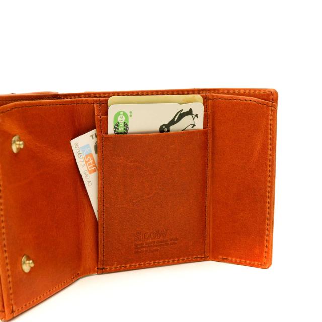 【商品レビューで＋5％】スロウ 財布 SLOW 三つ折り財布 box型小銭入れ herbie ハービー hold mini wallet メンズ レディース SO739I_14