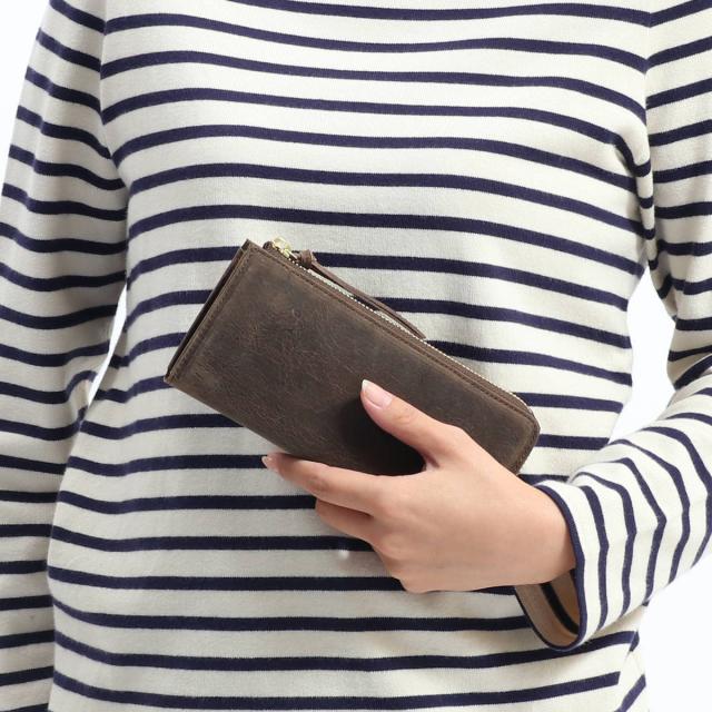 最大30%還元★5/3限定｜【商品レビューで＋5％】スロウ 長財布 SLOW L字ファスナー長財布 kudu クーズー L zip long wallet 本革 メンズ レディース 333S81I_5