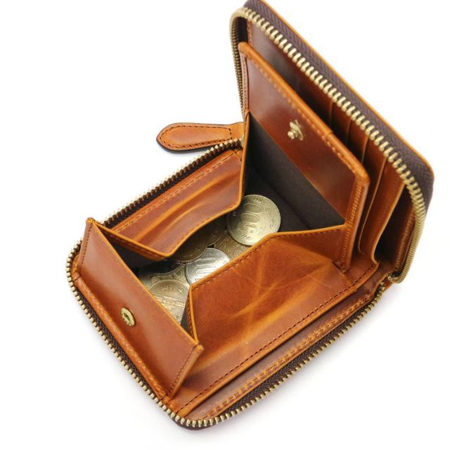 【商品レビューで＋5％】スロウ 財布 SLOW ハービー herbie round short wallet 本革 SO660G 商品レビューで＋5％】スロウ 財布 SLOW ハービー herbie round short