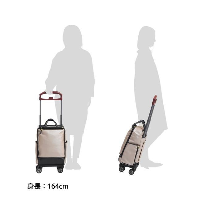 【商品レビューで＋5％】ソエルテ キャリーバッグ soelte キャリーケース トローリーバッグ カランド 21L 小型 4輪 55793_4
