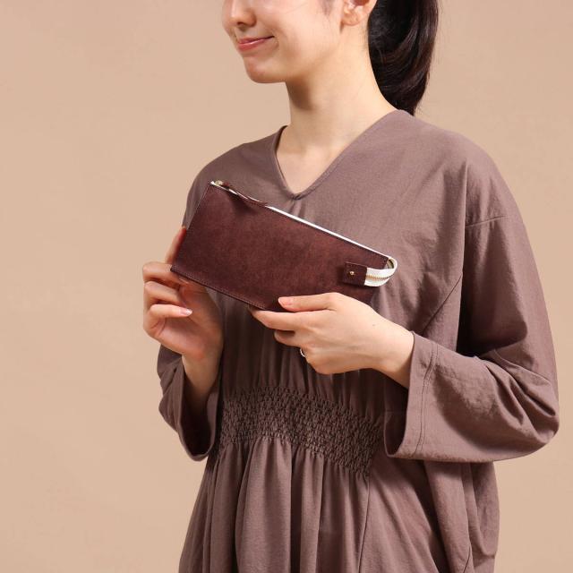 最大30%還元★5/3限定｜【5％OFFクーポン】【商品レビューで＋5％】【セール50％OFF】長財布 レディース 財布 本革 PUEBLO プエブロ ロングウォレット SOW&SEW ソウアンドソウ PB-GF01_8